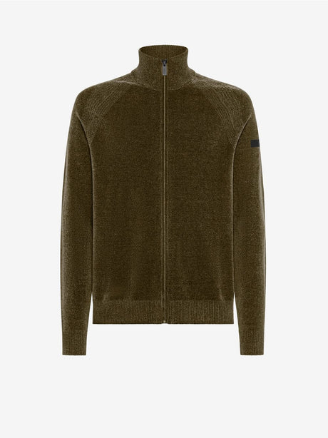 Pullover Rrd VELVET FULL ZIP Uomo - Verde