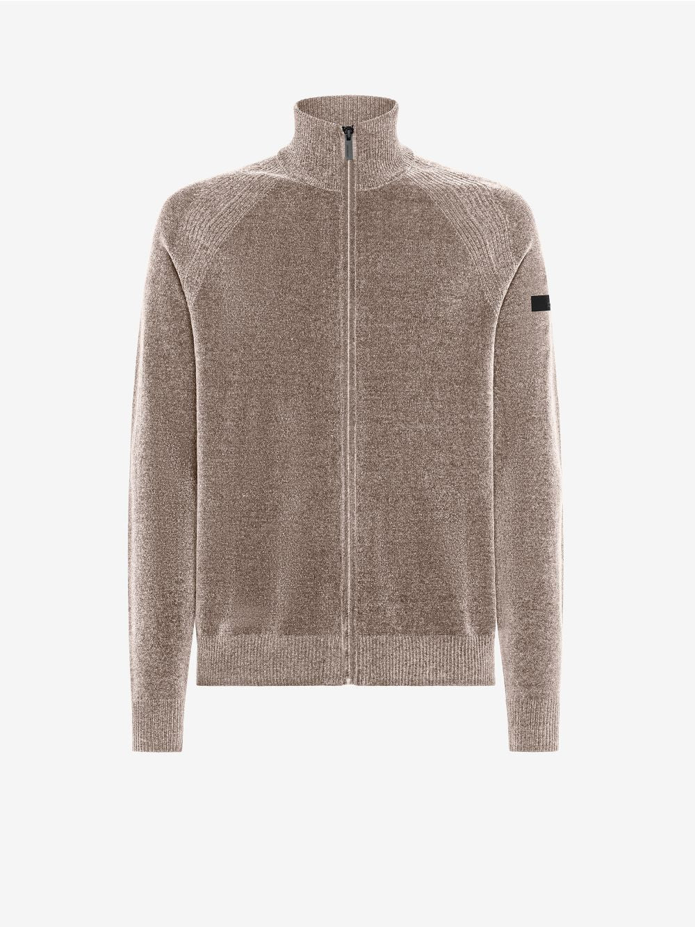 Pullover Rrd VELVET FULL ZIP Uomo - Marrone