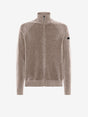 Pullover Rrd VELVET FULL ZIP Uomo - Marrone