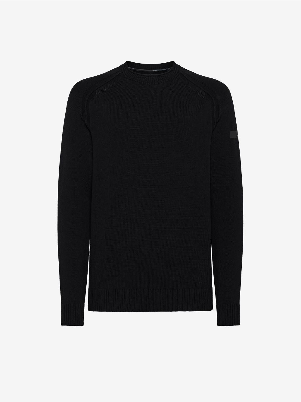 Pullover Rrd COTTON PLAIN ROUND Uomo - Nero