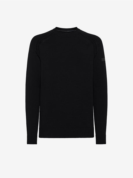 Pullover Rrd COTTON PLAIN ROUND Uomo - Nero