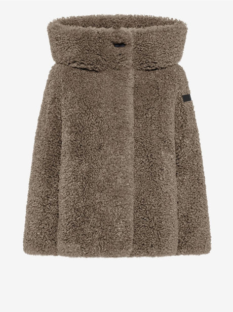 Giubbotto Rrd LAMB HYBRID HOOD Donna - Marrone