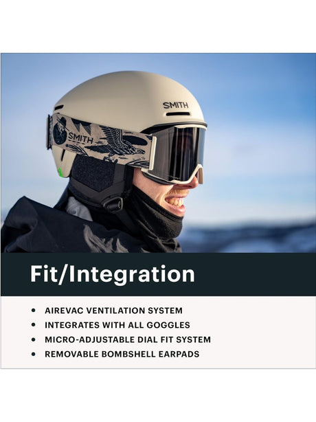 Casco Smith RODEO MIPS Unisex - Beige