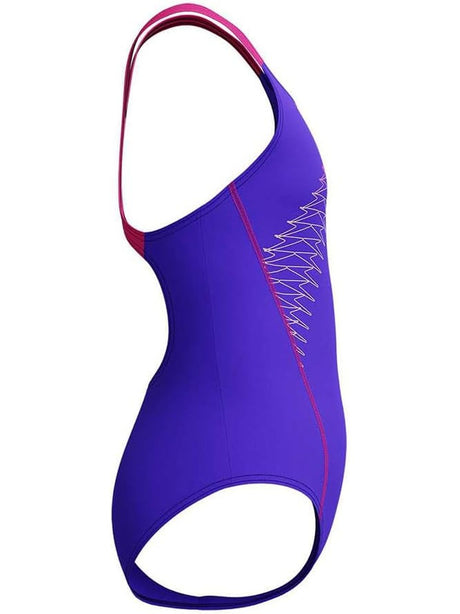 Costume Sportivo Speedo GIRLS MEDLEY LOGO MEDALIST Bambina - Viola