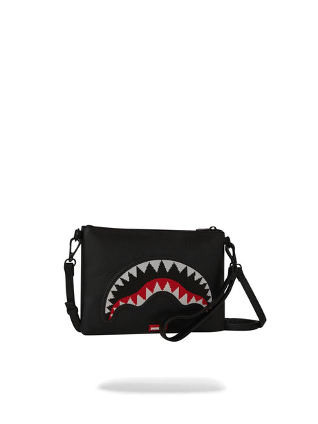 Borsa Pochette Sprayground Uomo - Nero