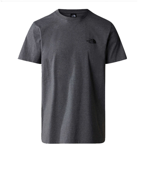 T-shirt The North Face Simple Dome Uomo - Grigio