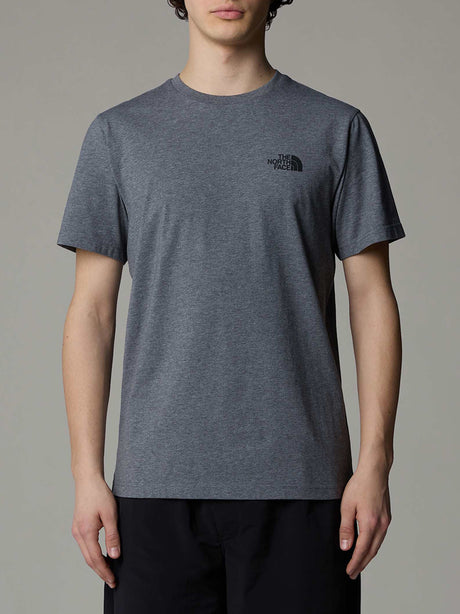 T-shirt The North Face Simple Dome Uomo - Grigio