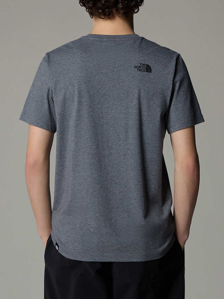 T-shirt The North Face Simple Dome Uomo - Grigio