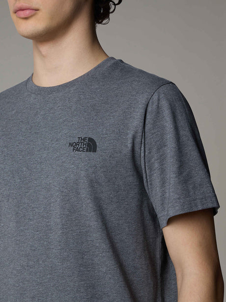 T-shirt The North Face Simple Dome Uomo - Grigio
