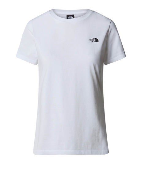 T-shirt The North Face Simple Dome Donna - Bianco