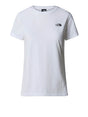 T-shirt The North Face Simple Dome Donna - Bianco