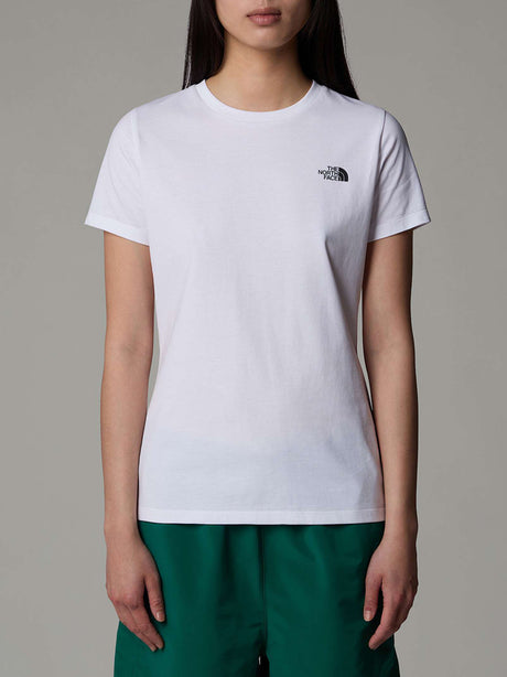 T-shirt The North Face Simple Dome Donna - Bianco