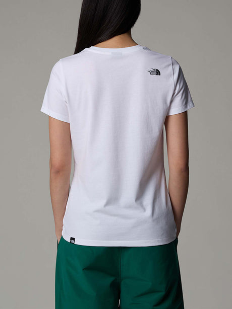 T-shirt The North Face Simple Dome Donna - Bianco
