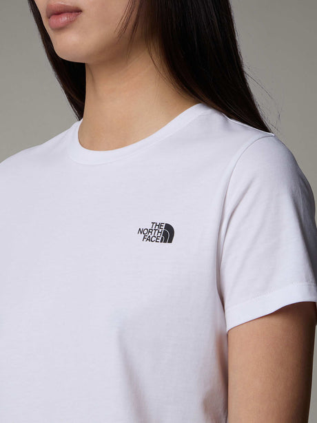 T-shirt The North Face Simple Dome Donna - Bianco
