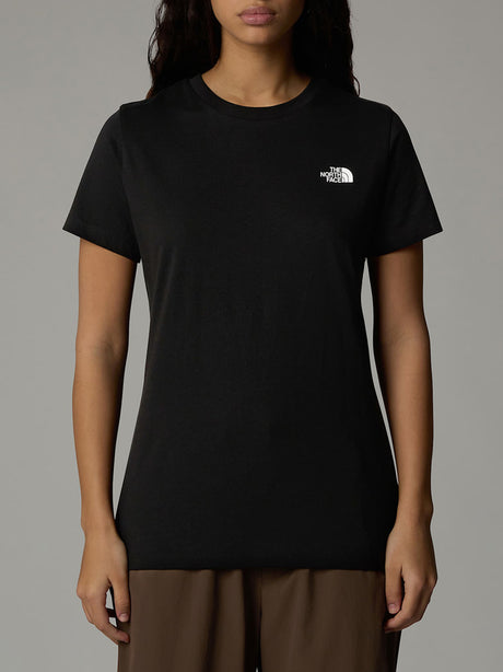 T-shirt The North Face Simple Dome Donna - Nero