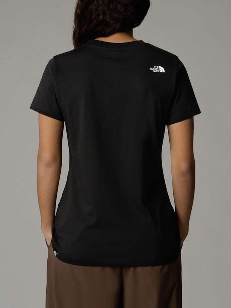 T-shirt The North Face Simple Dome Donna - Nero