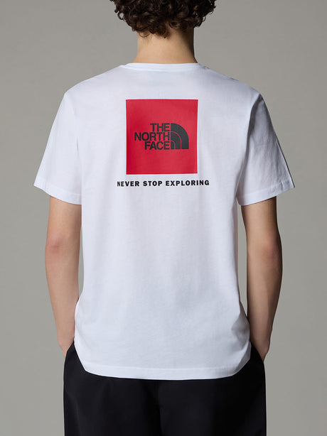 T-shirt The North Face Red Box Uomo - Bianco