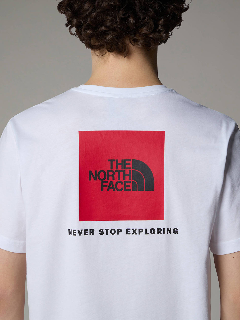 T-shirt The North Face Red Box Uomo - Bianco