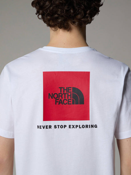 T-shirt The North Face Red Box Uomo - Bianco