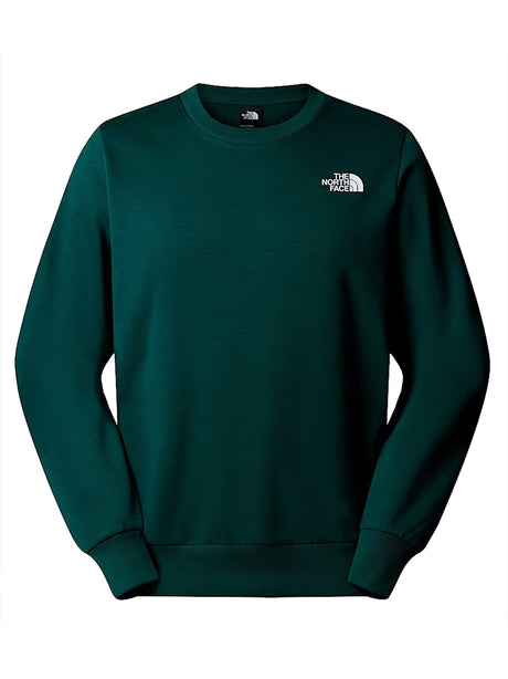 Felpa The North Face Simple Dome Crew Uomo - Verde