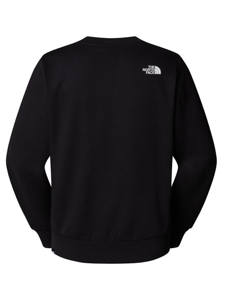 Felpa The North Face Simple Dome Crew Uomo - Nero