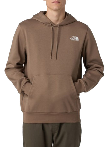 Felpa The North Face SIMPLE DOME Uomo - Marrone