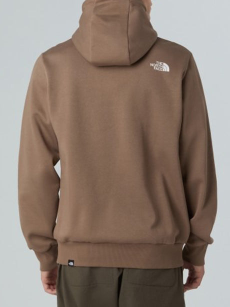 Felpa The North Face SIMPLE DOME Uomo - Marrone