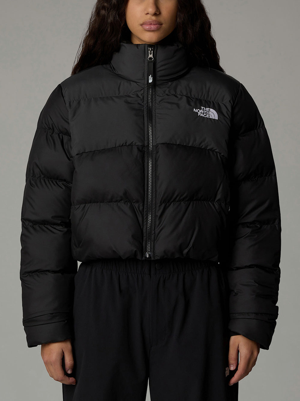 Giubbotto The North Face W Cropped Saikuru Donna - Nero