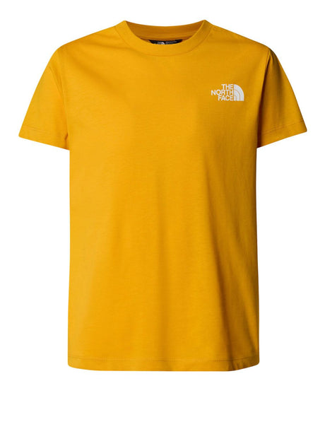 T-shirt The North Face Unisex Bambino - Giallo