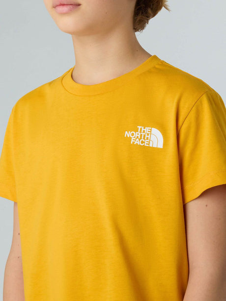 T-shirt The North Face Unisex Bambino - Giallo