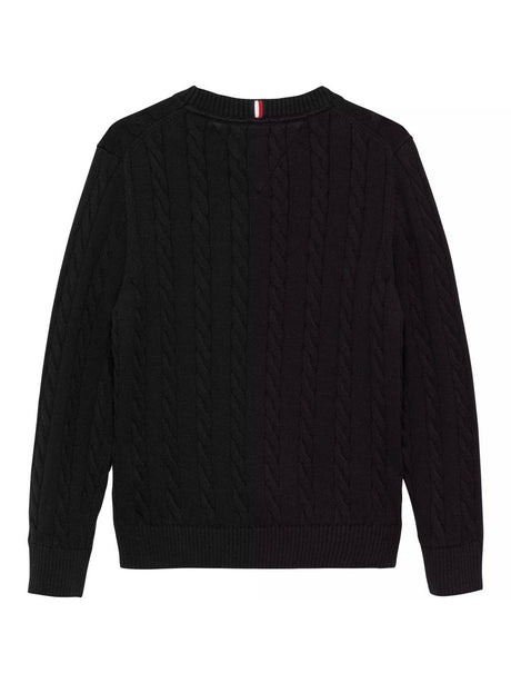 Pullover Tommy Hilfiger Bambino - Nero