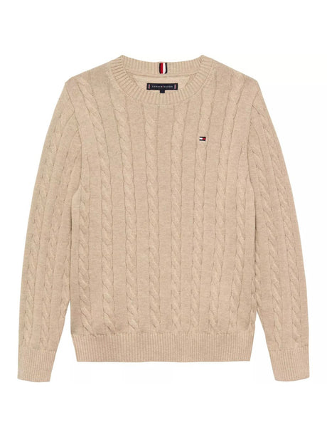 Pullover Tommy Hilfiger Bambino - Beige