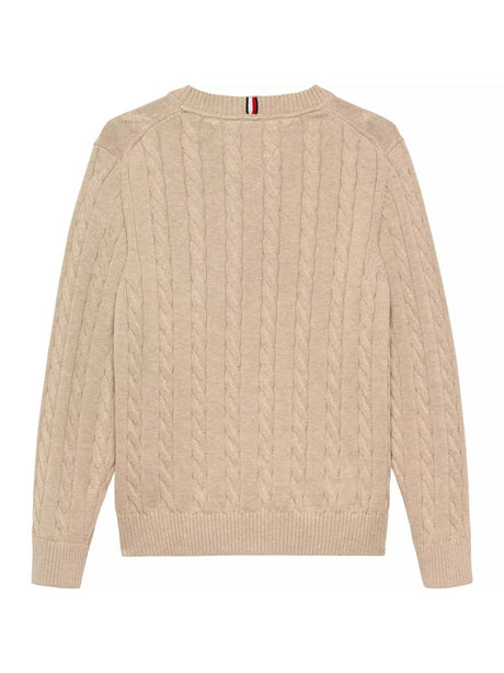 Pullover Tommy Hilfiger Bambino - Beige