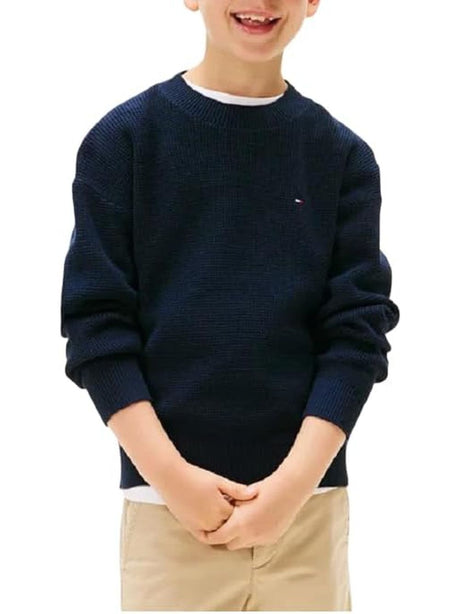 Pullover Tommy Hilfiger Bambino - Navy