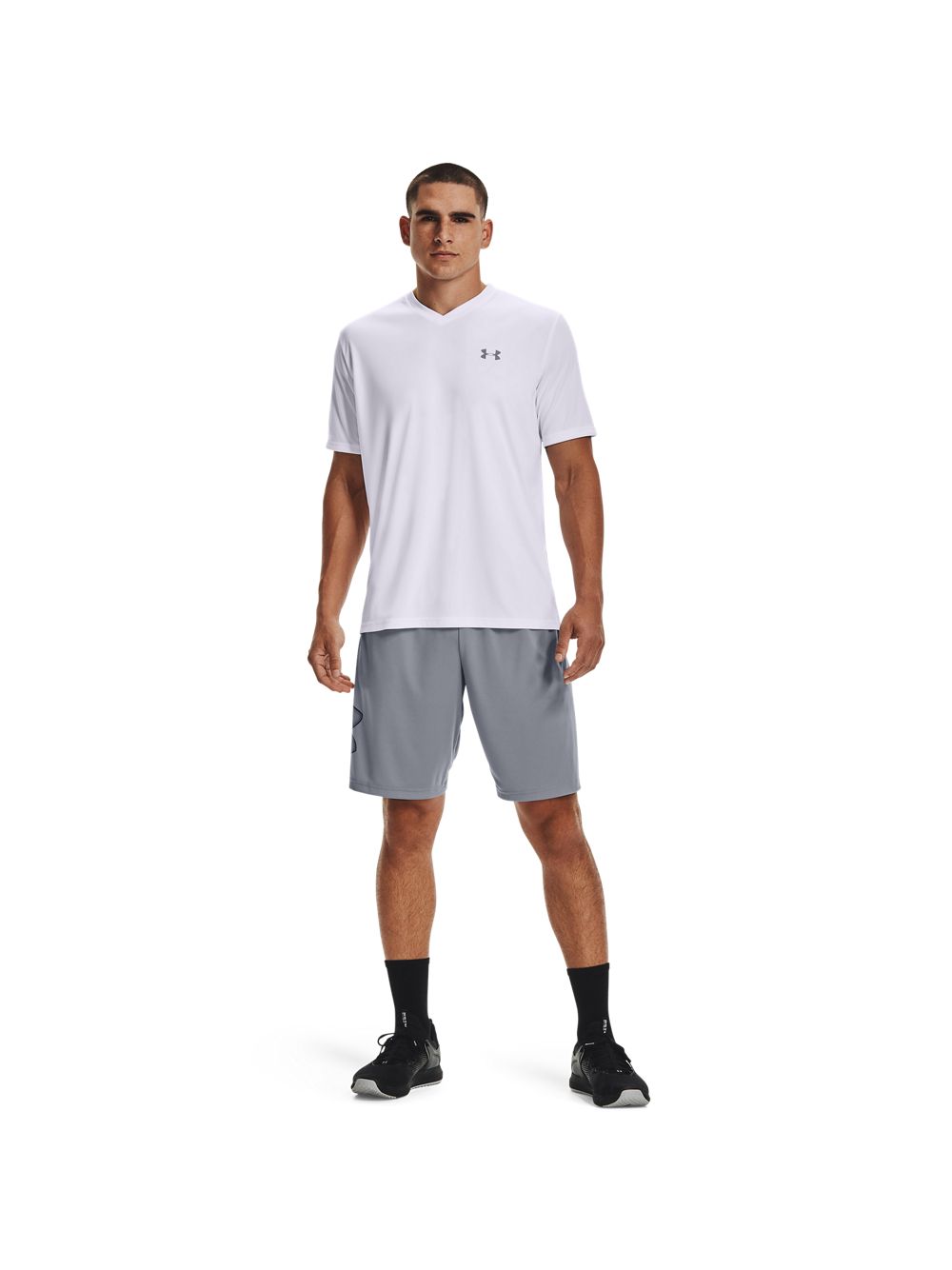 Pantaloncino Sportivo Under Armour TECH GRAPHIC Uomo - Grigio