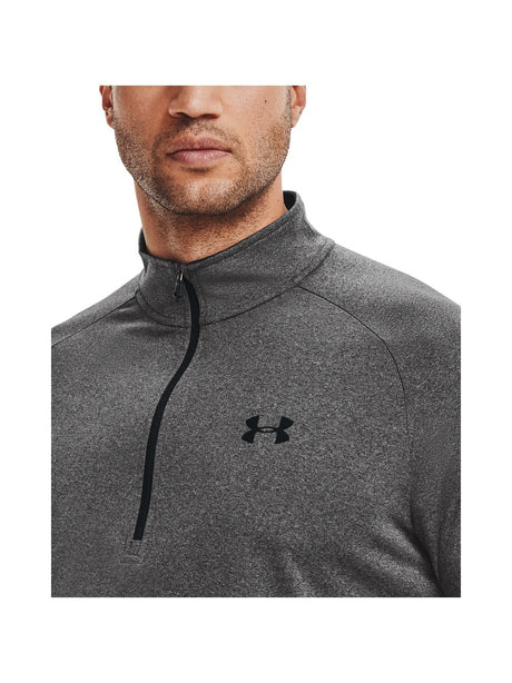 T-shirt Under Armour TECH 2.0 1/2 ZIP Uomo - Grigio