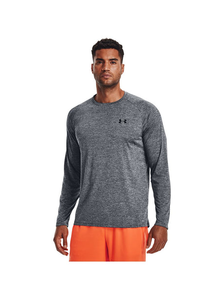 T-shirt Under Armour TECH LS 2.0 Uomo - Grigio