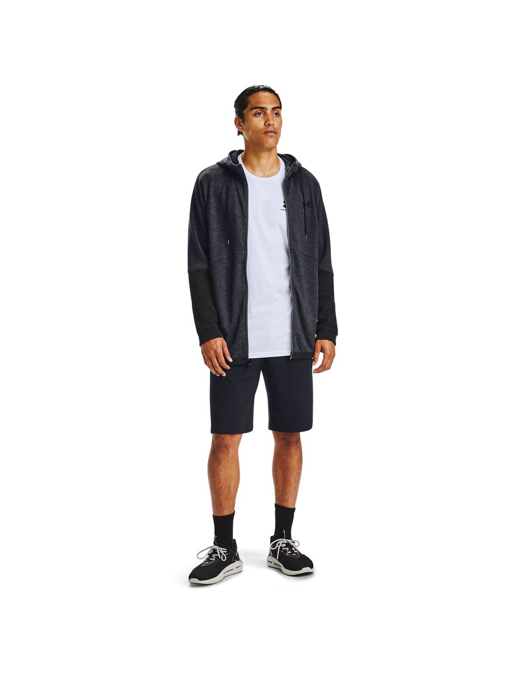 T-shirt Under Armour SPORTSTYLE LEFT CHEST LS Uomo - Bianco