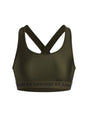 Top Sportivo Under Armour CROSSBACK MID Donna - Verde