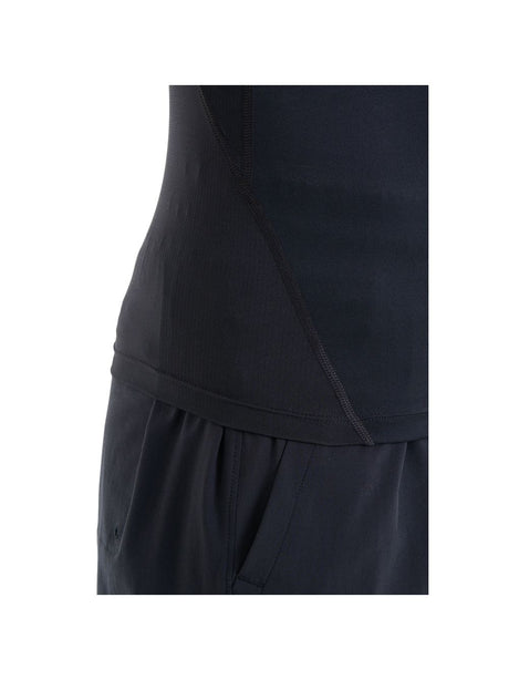T-shirt Sportiva Under Armour HG ARMOUR COMP SS Uomo - Nero