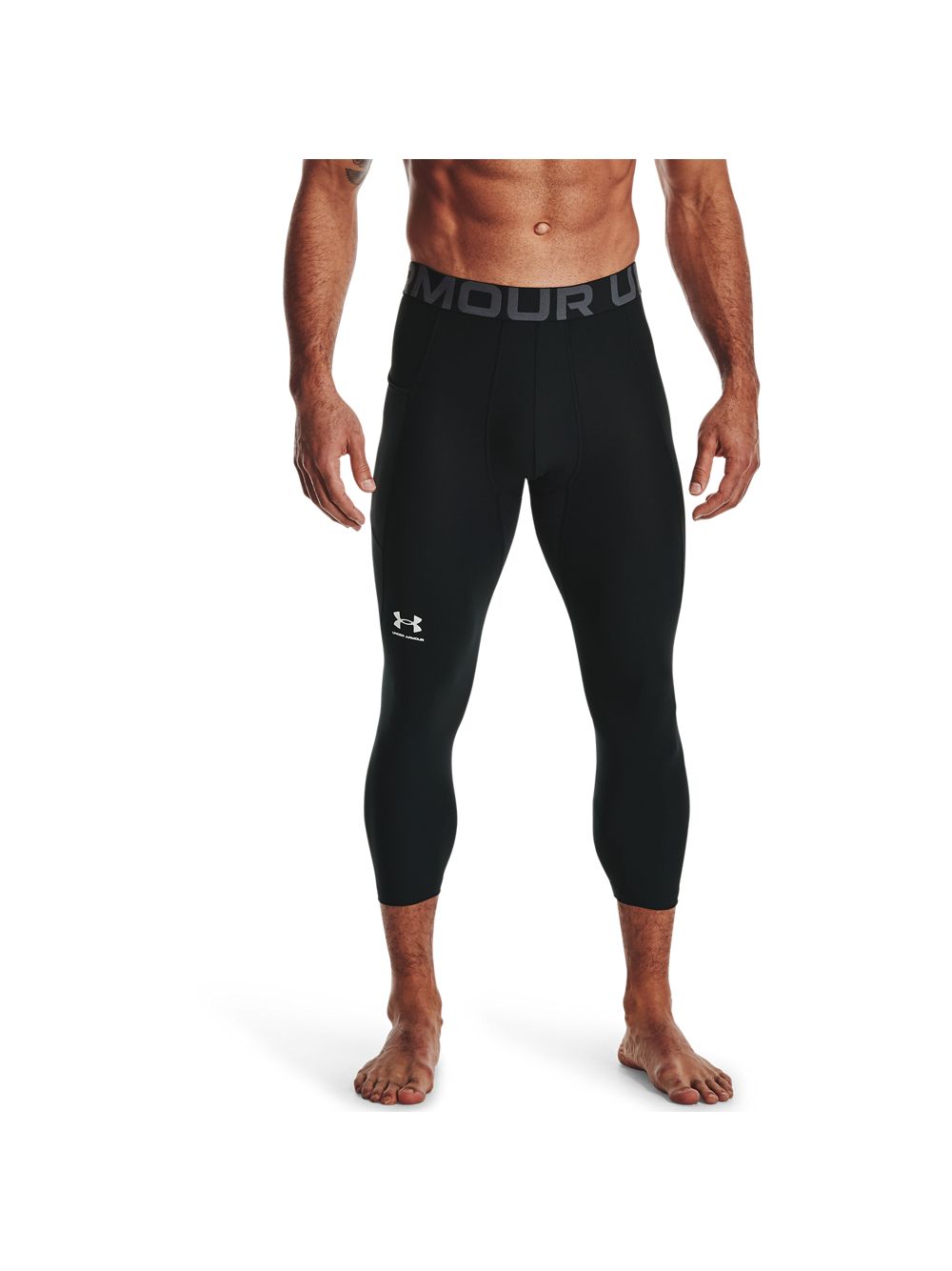 Leggings Sportivo Under Armour HG ARMOUR 3/4 Uomo - Nero