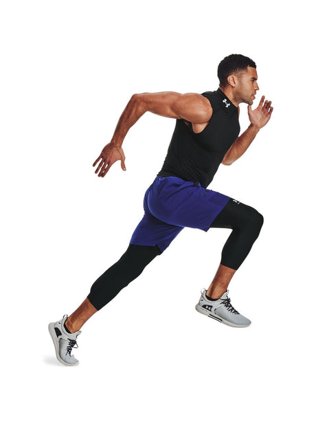Leggings Sportivo Under Armour HG ARMOUR 3/4 Uomo - Nero