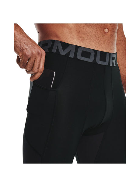 Leggings Sportivo Under Armour HG ARMOUR 3/4 Uomo - Nero