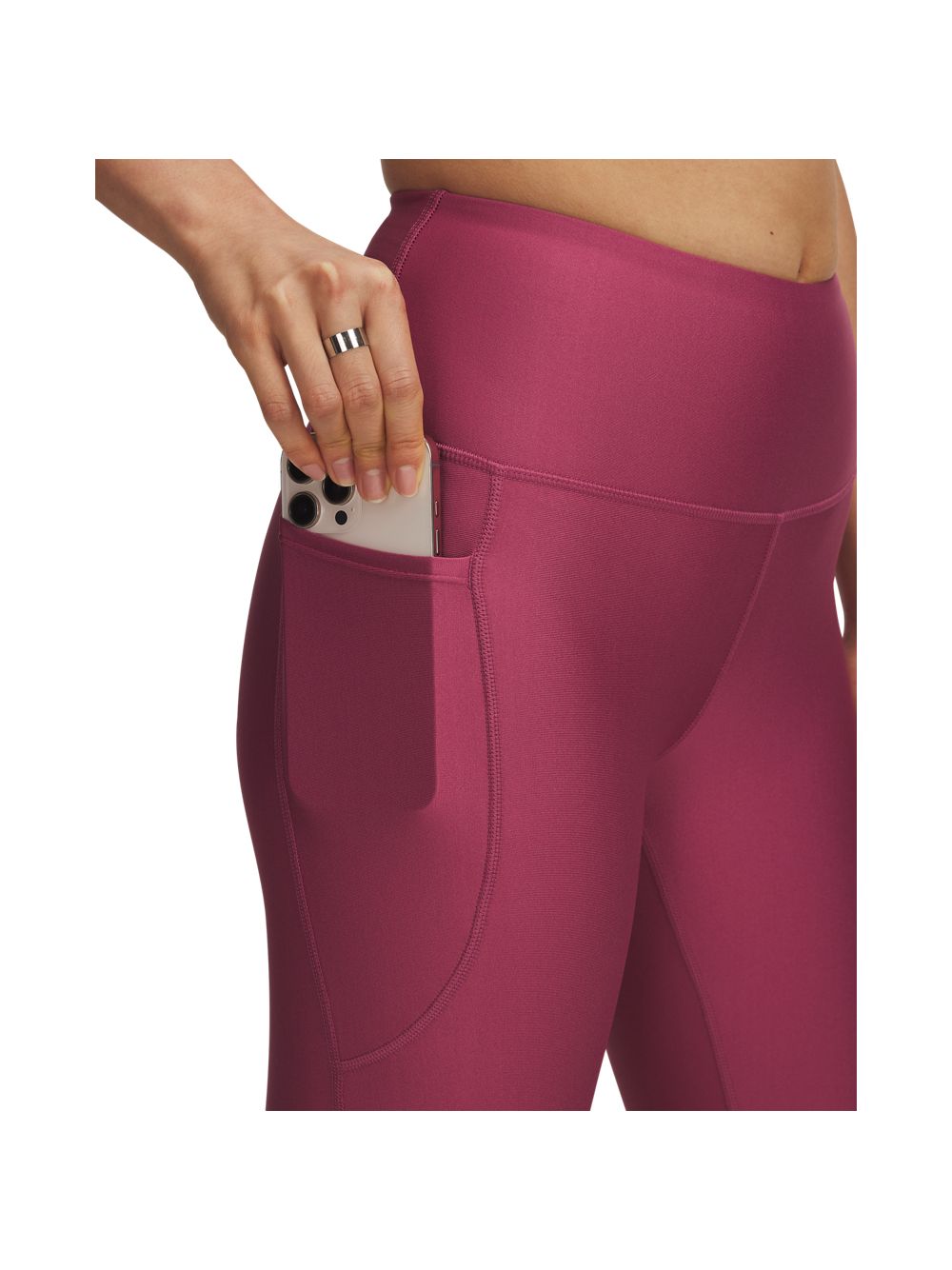 Leggings Sportivo Under Armour TECH HI ANKLE Donna - Fuxia