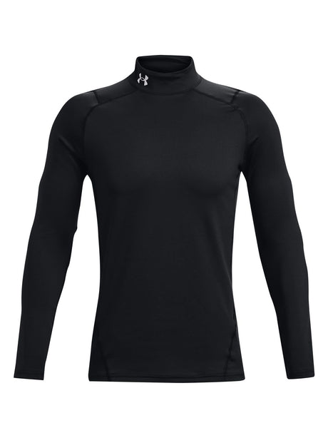 T-shirt Under Armour CG ARMOUR FITTED MOCK Uomo - Nero