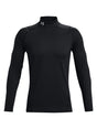 T-shirt Under Armour CG ARMOUR FITTED MOCK Uomo - Nero
