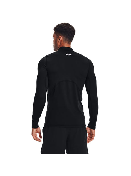 T-shirt Under Armour CG ARMOUR FITTED MOCK Uomo - Nero