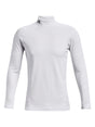 T-shirt Under Armour CG ARMOUR FITTED MOCK Uomo - Bianco