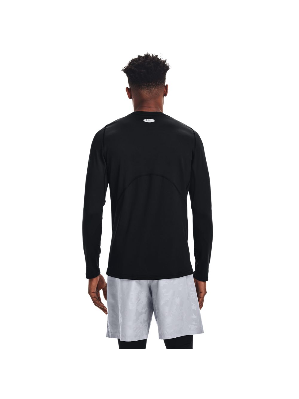 T-shirt Under Armour CG ARMOUR FITTED CREW Uomo - Nero
