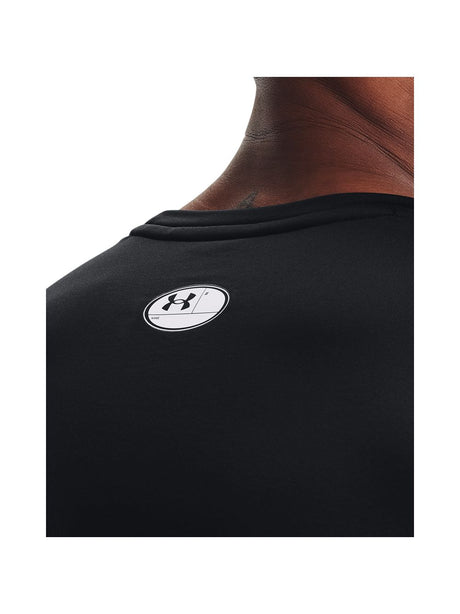T-shirt Under Armour CG ARMOUR FITTED CREW Uomo - Nero